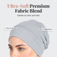 👒 2 för priset av 1!🌸 Mjuk, stretchig turbanmössa – i silkeslen tyg och med halkskydd – döljer tunt hår – kan användas på många olika sätt som underhuvudbonad 🧣