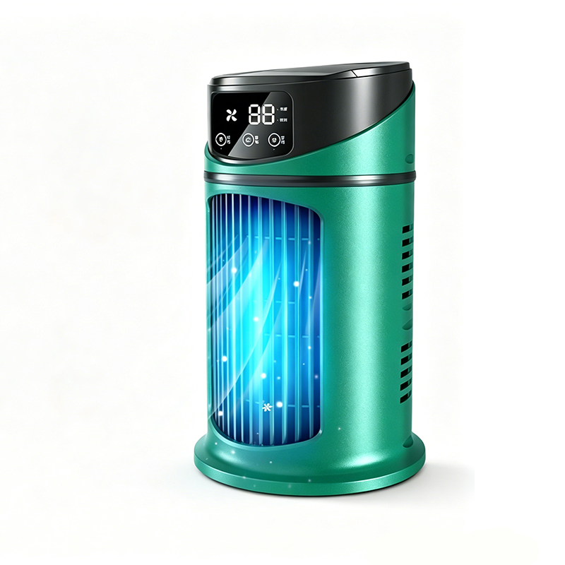 2026 Ny evaporativ luftkonditionering – Kompakt USB-bordfläkt, personlig kylare med en behållare på 300 ml, justerbara hastighetsinställningar, timer, tystgående, bärbar design för nattduksbordet