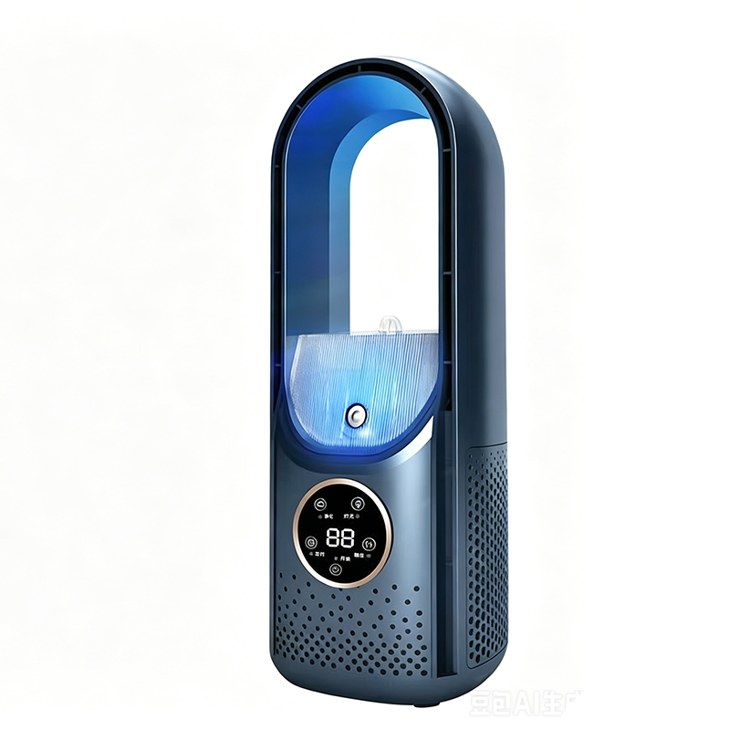 2026 Ny evaporativ luftkonditionering – Kompakt USB-bordfläkt, personlig kylare med en behållare på 300 ml, justerbara hastighetsinställningar, timer, tystgående, bärbar design för nattduksbordet