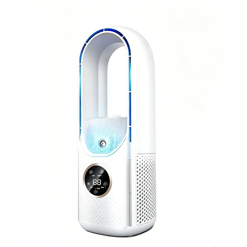 2026 Ny evaporativ luftkonditionering – Kompakt USB-bordfläkt, personlig kylare med en behållare på 300 ml, justerbara hastighetsinställningar, timer, tystgående, bärbar design för nattduksbordet