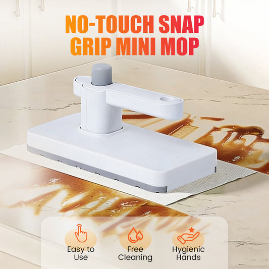 ⏳Begränsad tid – 50% rabatt⏰ Beröringsfri Snap Grip Mini Mopp