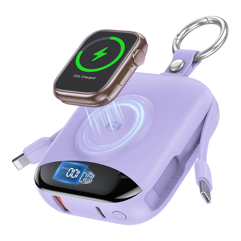 Bärbar magnetisk snabbladdare (powerbank)