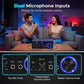 🎶 Digital karaoke-förstärkare – Bluetooth, USB & AUX, perfekt för mikrofon, gitarr & högtalare, kompakt & lätt att ta med 🎸