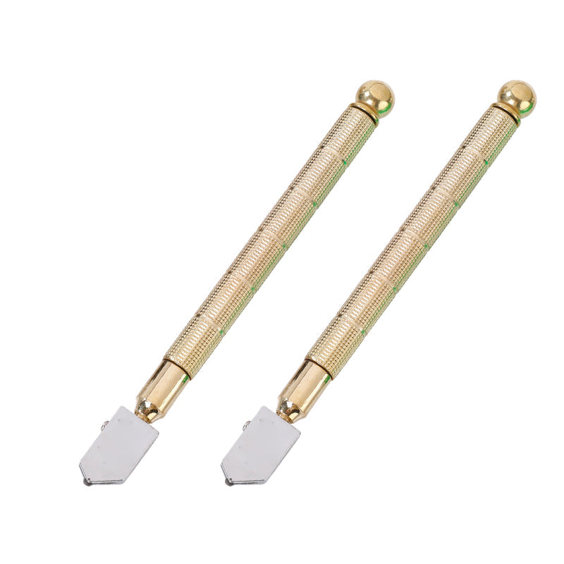 Professionell Diamantglasskärare med Aluminiumlegering Handtag och Rullhjul