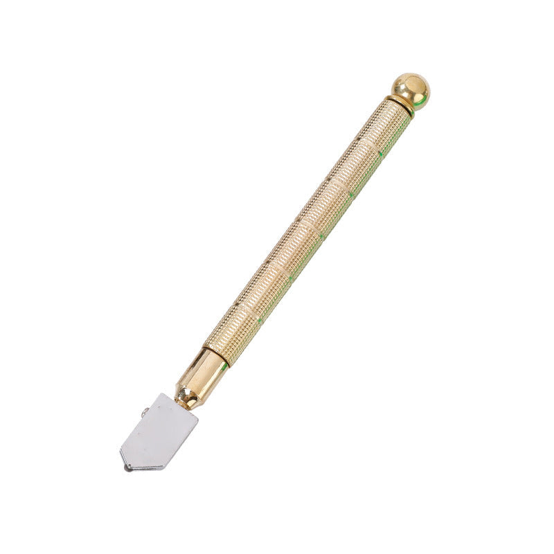 Professionell Diamantglasskärare med Aluminiumlegering Handtag och Rullhjul