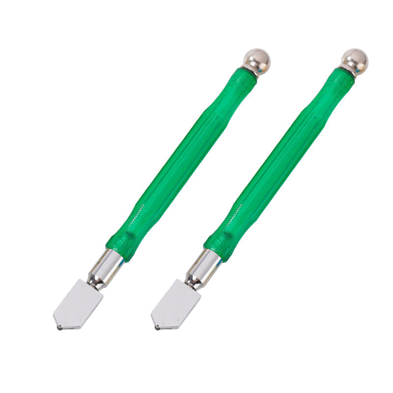 Professionell Diamantglasskärare med Aluminiumlegering Handtag och Rullhjul