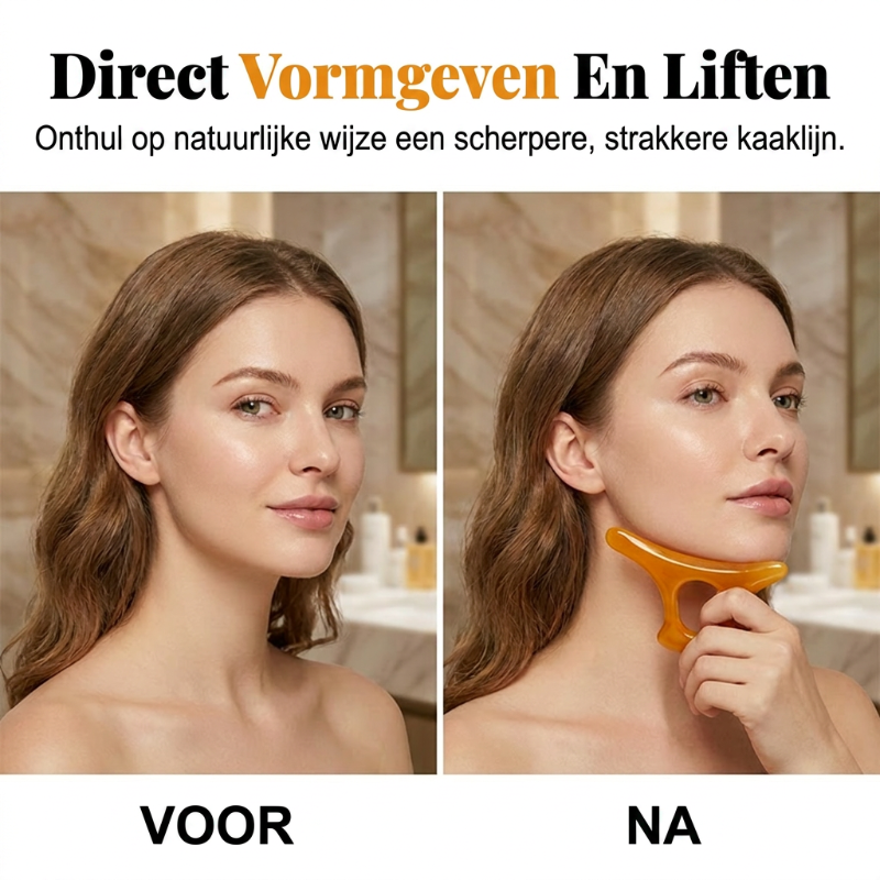 Gua Sha-platta för hela kroppens konturer