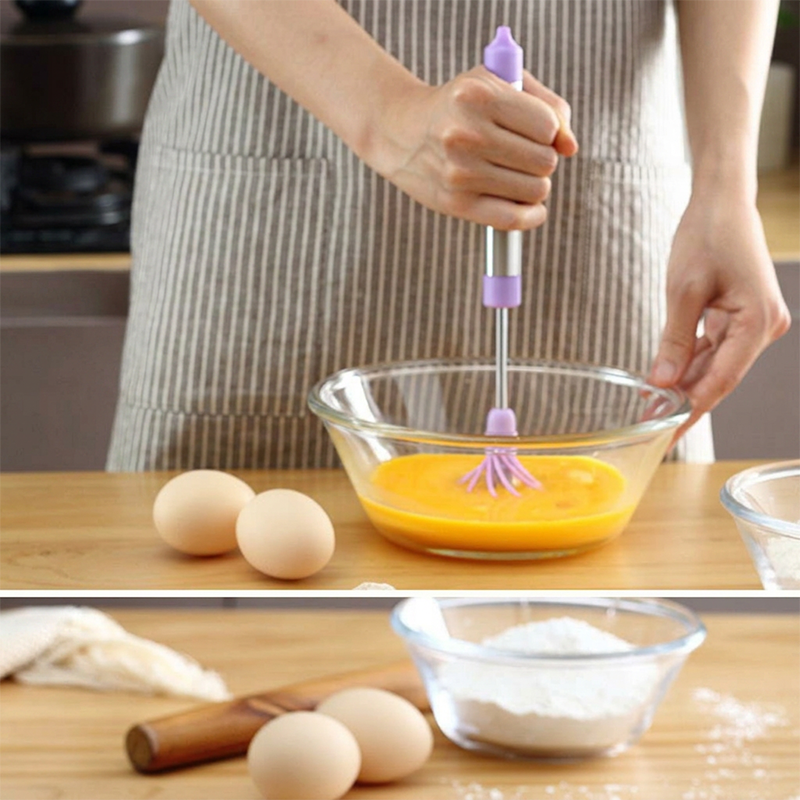 🥚🌀 50% RABATT! Som att ha en tornado i handen som vispar äggvitor till toppar på 30 sekunder! Denna halvautomatiska visp med bekvämt grepp gör allt jobb medan du slappnar av – inga ömma armar, bara luftig perfektion!