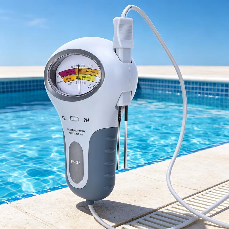 🔬 50% RABATT NU! 💧 pH- och Klormätare för Simbassänger – Noggrann Mätning av pH & Klor – Enkelt, Snabbt & Pålitligt 🏊