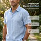 👔 50% RABATT NU! ☀️ Men Summer Linen Set – Loose Shirt & Cargo Shorts – Andningsbart & Stilrent – Perfekt för Sommaren 🌊