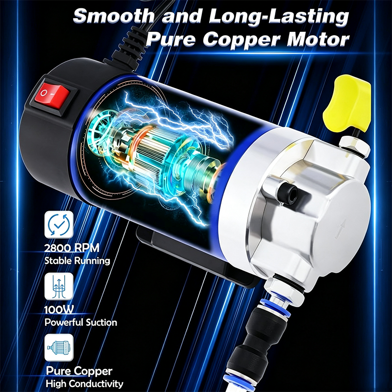 ⚡ 50% RABATT NU! 🔧 Portable Engine Oil Transfer Pump – Ren Kopparmotor & Aluminiumlegering – Perfekt för Oljebyte & Vätskeöverföring – Kompakt & Portabel 🚗