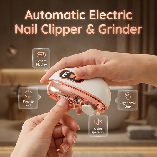 Automatisk Elektrisk Nageltrimmer & Slipmaskin