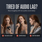Bluetooth Karaoke-hörlurar med säker kragfjäderklämmа