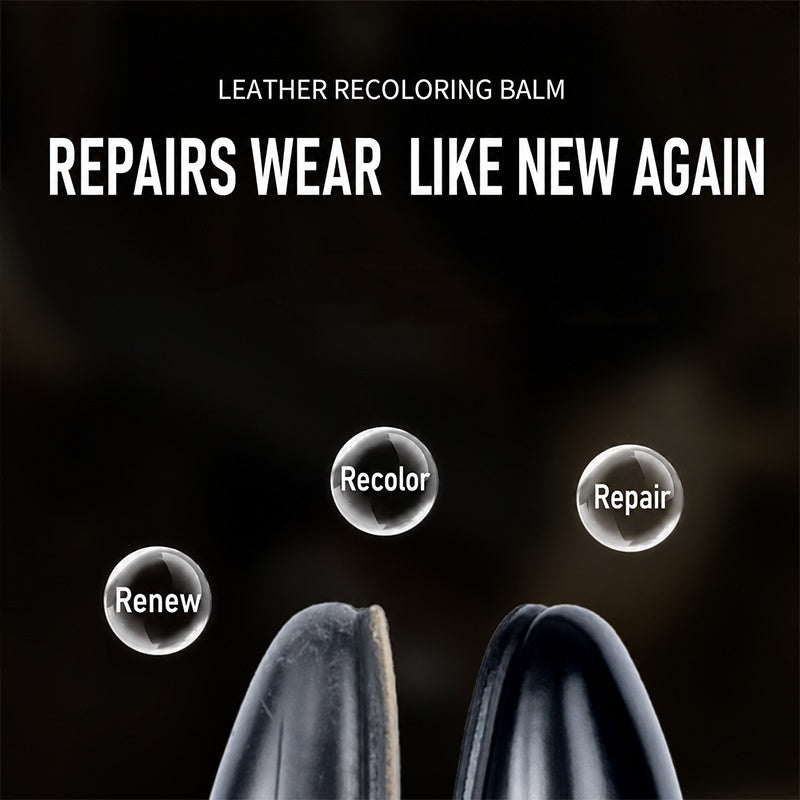 🧴 50% RABATT! 🌸 Universell läderfärgreparationsbalsam – Reparerar repor, vårdar & förnyar läder – Perfekt för väskor, skor & soffor ✨