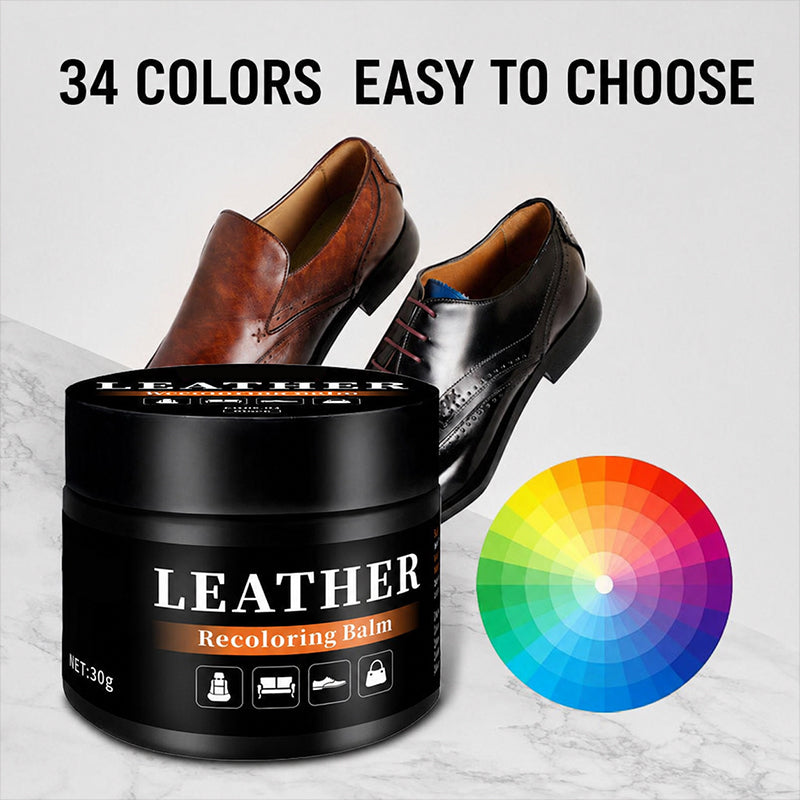 🧴 50% RABATT! 🌸 Universell läderfärgreparationsbalsam – Reparerar repor, vårdar & förnyar läder – Perfekt för väskor, skor & soffor ✨