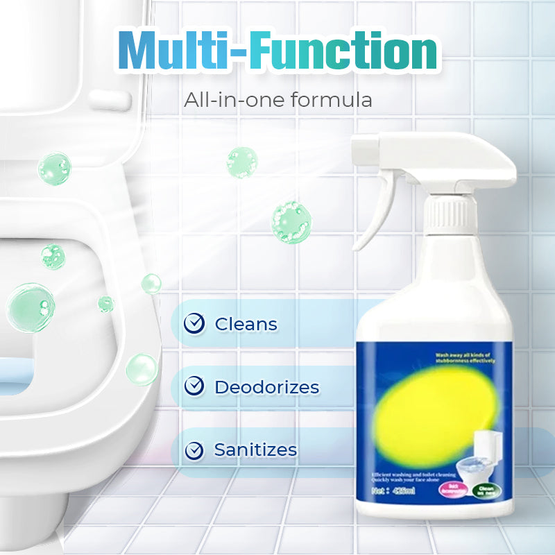 🛁 50 % RABATT NU! ✨ Multifunktionell Rengöringsspray mot Kalkavlagringar – För Badrum, Kranar & Duschväggar 💧