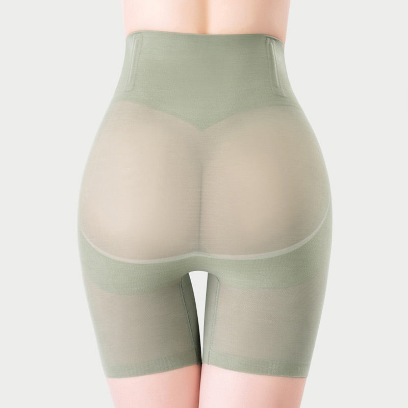 Sommar Andningsbara Mesh Boyshorts för Midjeformning