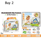 Creative 3D Mushroom Peg Puzzle