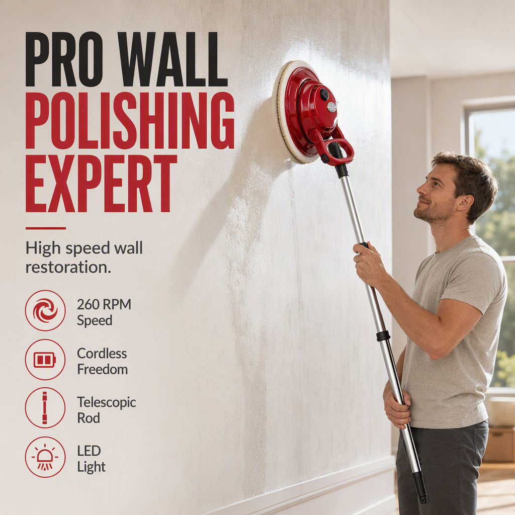 Effortless Spin Floor Polisher