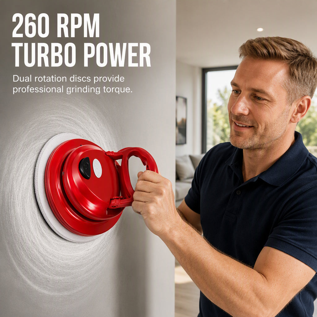 Effortless Spin Floor Polisher