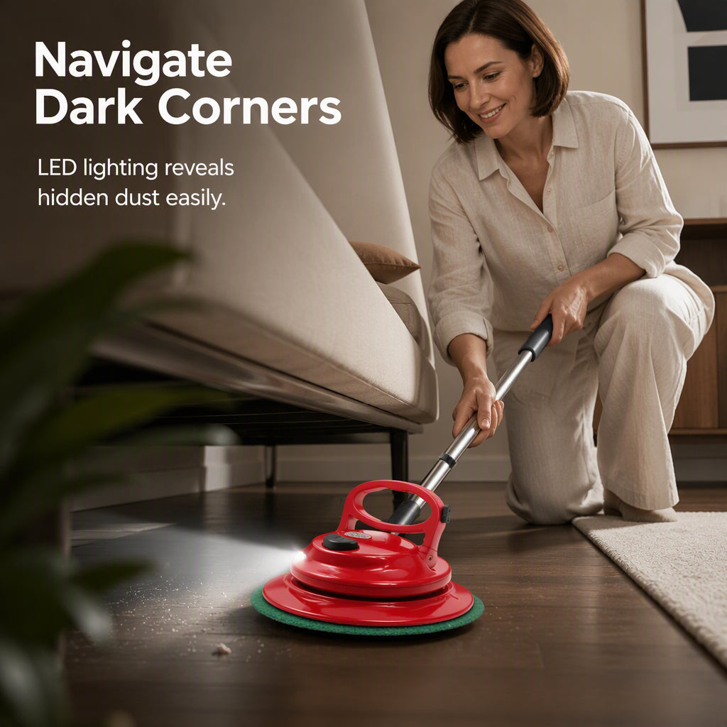 Effortless Spin Floor Polisher