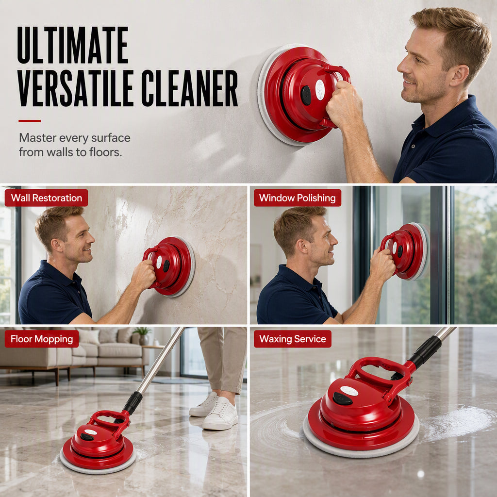 Effortless Spin Floor Polisher