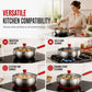 Non-stick Wok med Glaslock – Titan Antihaft