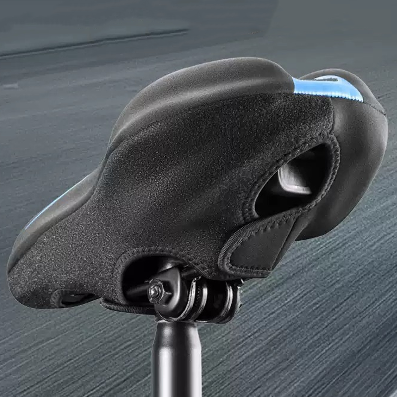 🚲 50% RABATT!🎉 Högelastiskt Silikon Cykelsadelskydd, mjukt stoppat