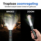 🔦 50 % RABATT UNDER BEGRÄNSAD TID! ✨ Extremt stark taktisk ficklampa med zoomfunktion – tålig, vattentät, uppladdningsbar 🏕️