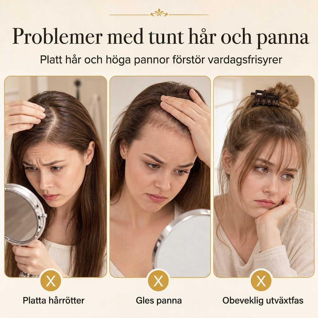 💇‍♀️ 50 % RABATT NU! ✨ Lös lugg & sidoskuggor med klippor – naturligt ansiktsramande utan att klippa håret 🌿