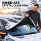 🚗 50% RABATT! ✨ Vindruteskydd för Alla Årstider – Magnetiskt Frost-, Snö- & Solskydd med Backspegelskydd ❄️☀️
