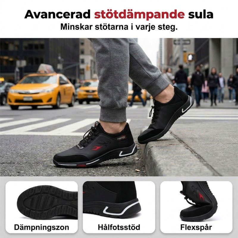 💥2026 Nyinkommet! 👞 Bekväma & Lätta Herrskor – Perfekt för Svensk Pensionär👉Klassisk komfort för den moderna mannen – byggd för svenska förhållanden.