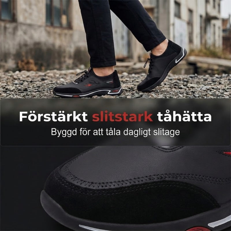 💥2026 Nyinkommet! 👞 Bekväma & Lätta Herrskor – Perfekt för Svensk Pensionär👉Klassisk komfort för den moderna mannen – byggd för svenska förhållanden.